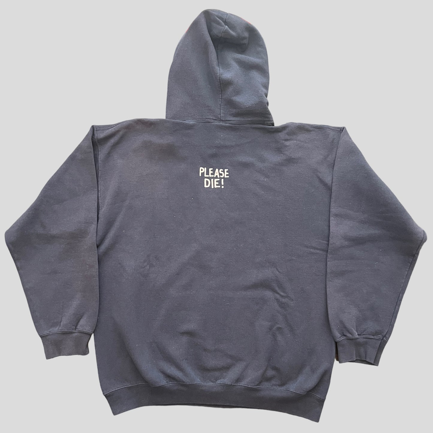 American Nightmare Band Please Die! Tour Pullover Hoodie Size Large Give Up The Ghost