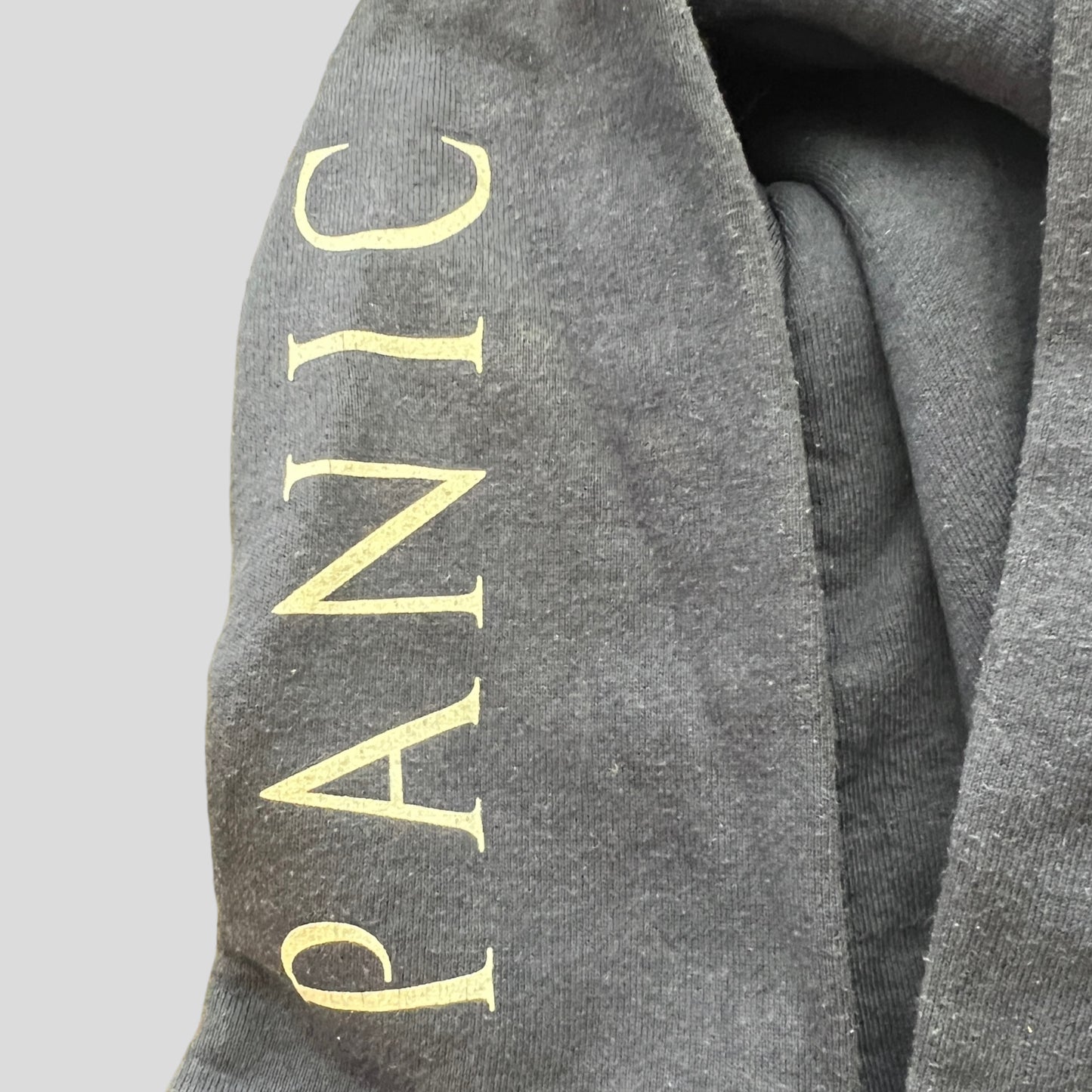 Panic Band We Need To Feel Pullover Hoodie Dark Blue Size XL American Nightmare