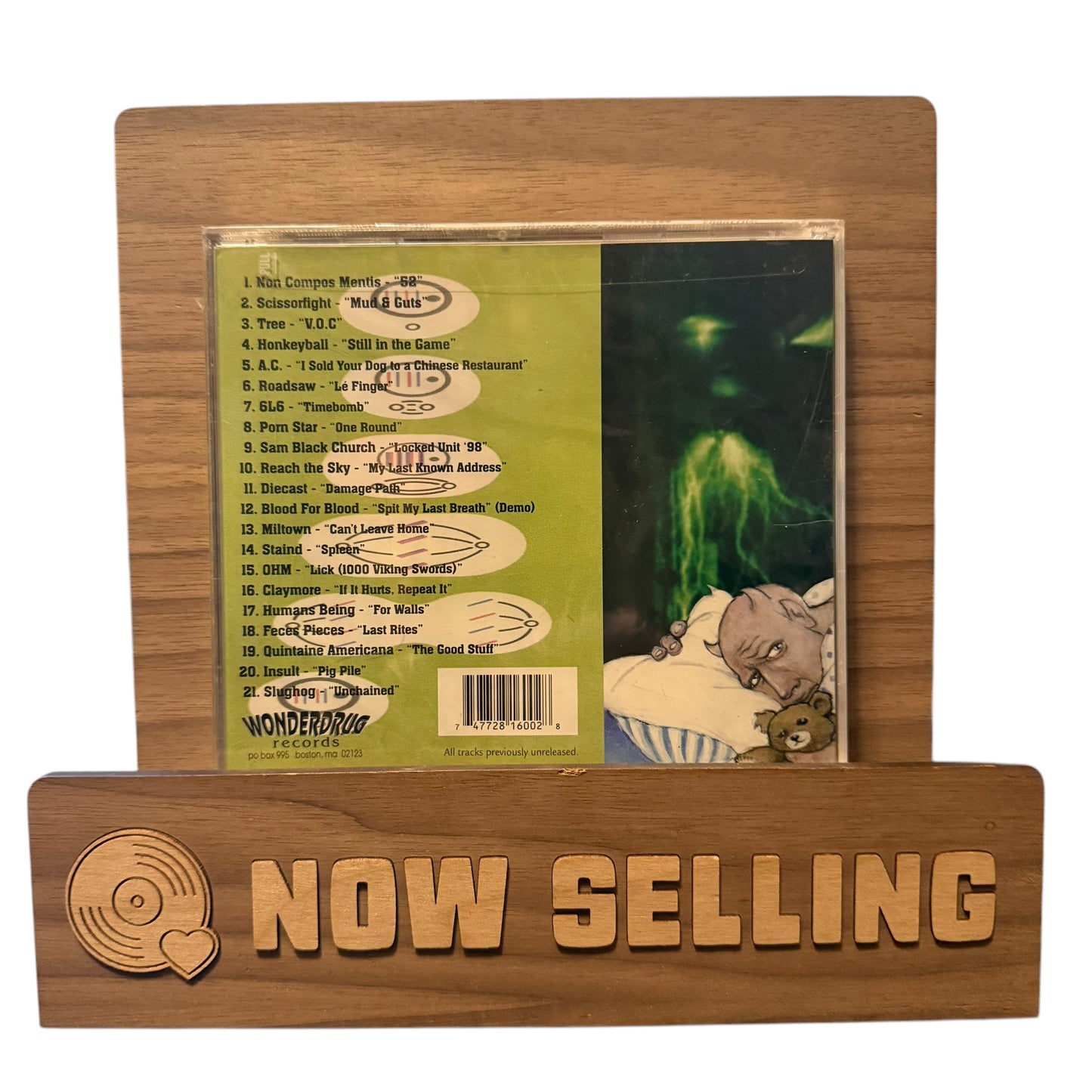 Various - Wonderdrug Records - Up The Dosage CD Sealed!