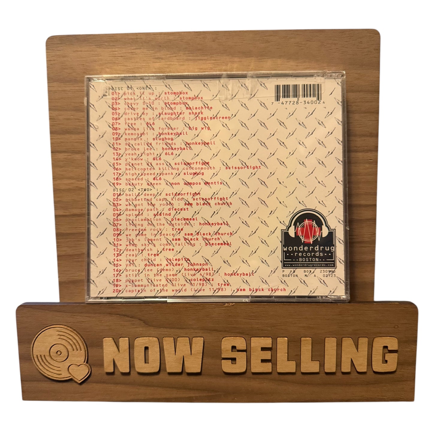 Various - Wonderdrug Records – Swallow Whole CD Sealed!