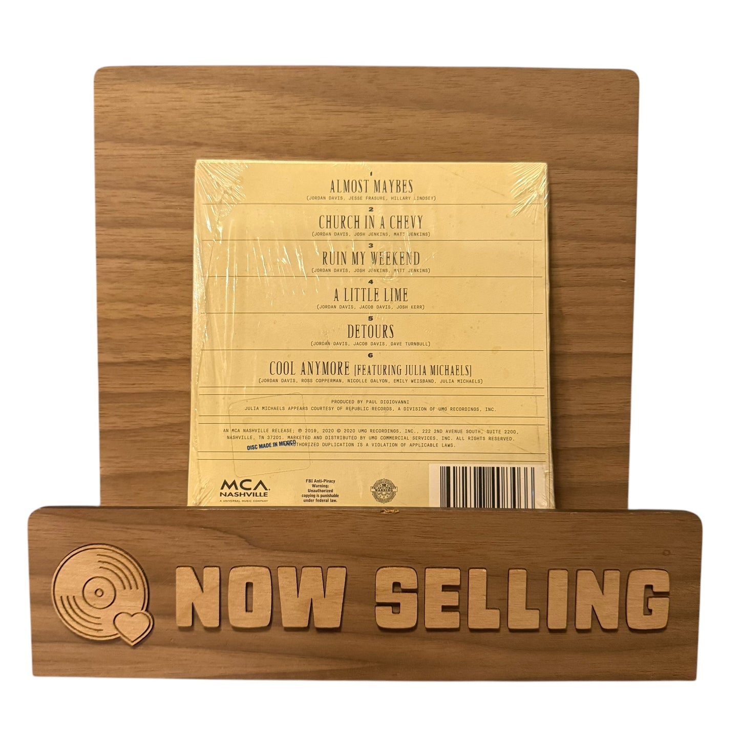 Jordan Davis – Jordan Davis CD Sealed!