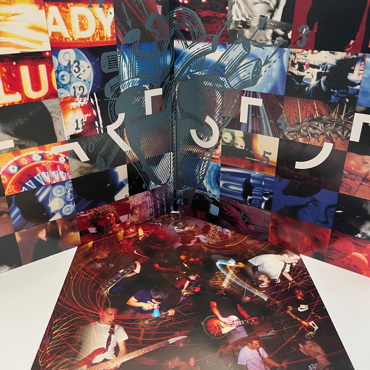 Cave In - Until Your Heart Stops Vinyl LP Red / Blue Reissue