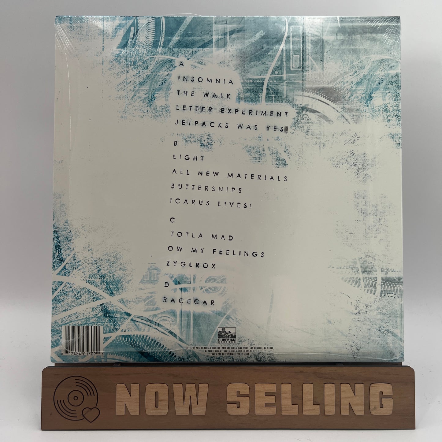 Periphery - Self Titled Vinyl LP SEALED Clear with Blue/White Splatter