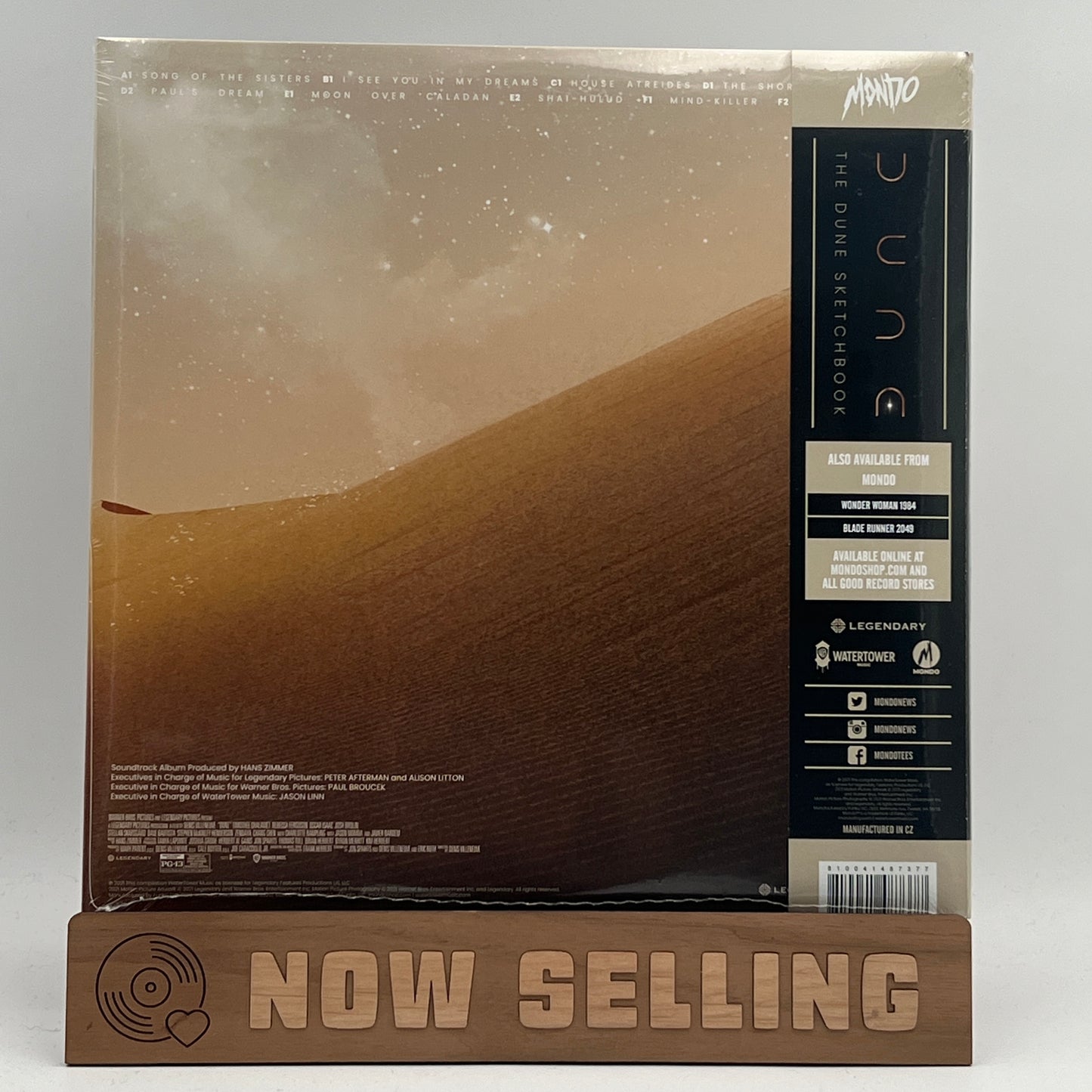 Dune (The Dune Sketchbook) Soundtrack Vinyl LP Black SEALED Hans Zimmer