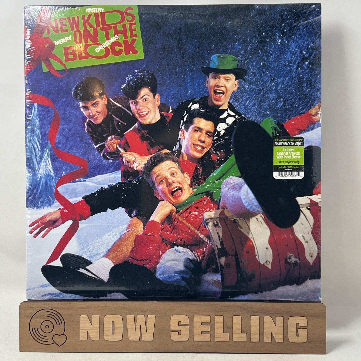 New Kids On The Block - Merry, Merry Christmas Vinyl LP Limited Edition Green SEALED