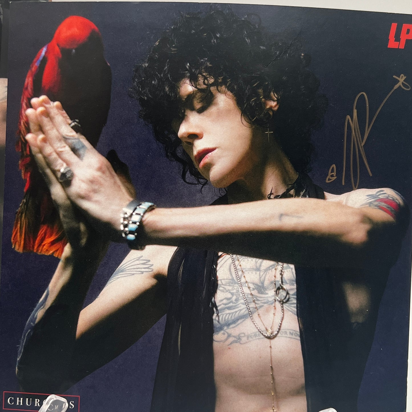 LP - Churches with Signed Print Vinyl LP SEALED Laura Pergolizzi