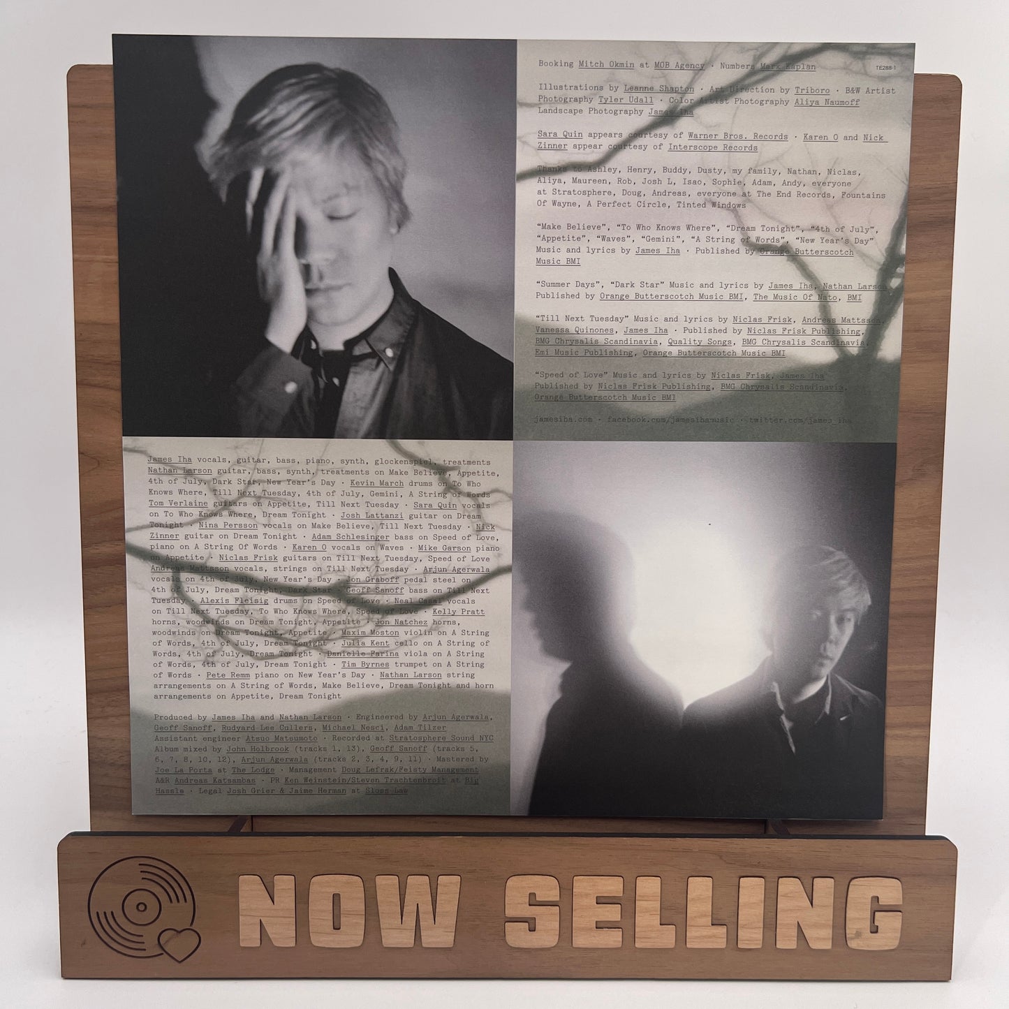 James Iha - Look To The Sky Vinyl LP Blue