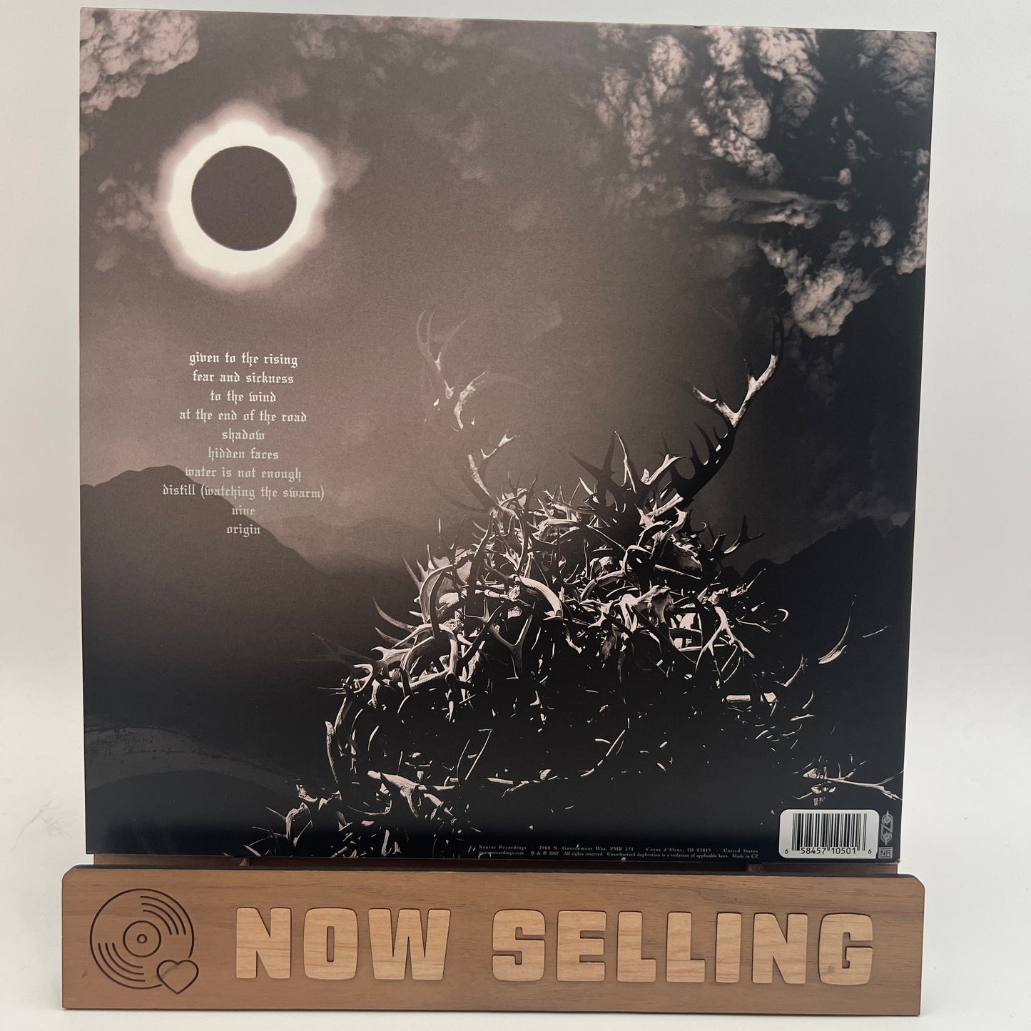 Neurosis - Given To The Rising Vinyl LP Clear w/ Gray Spinners