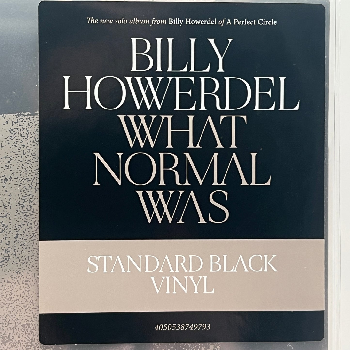Billy Howerdel - What Normal Was Vinyl LP