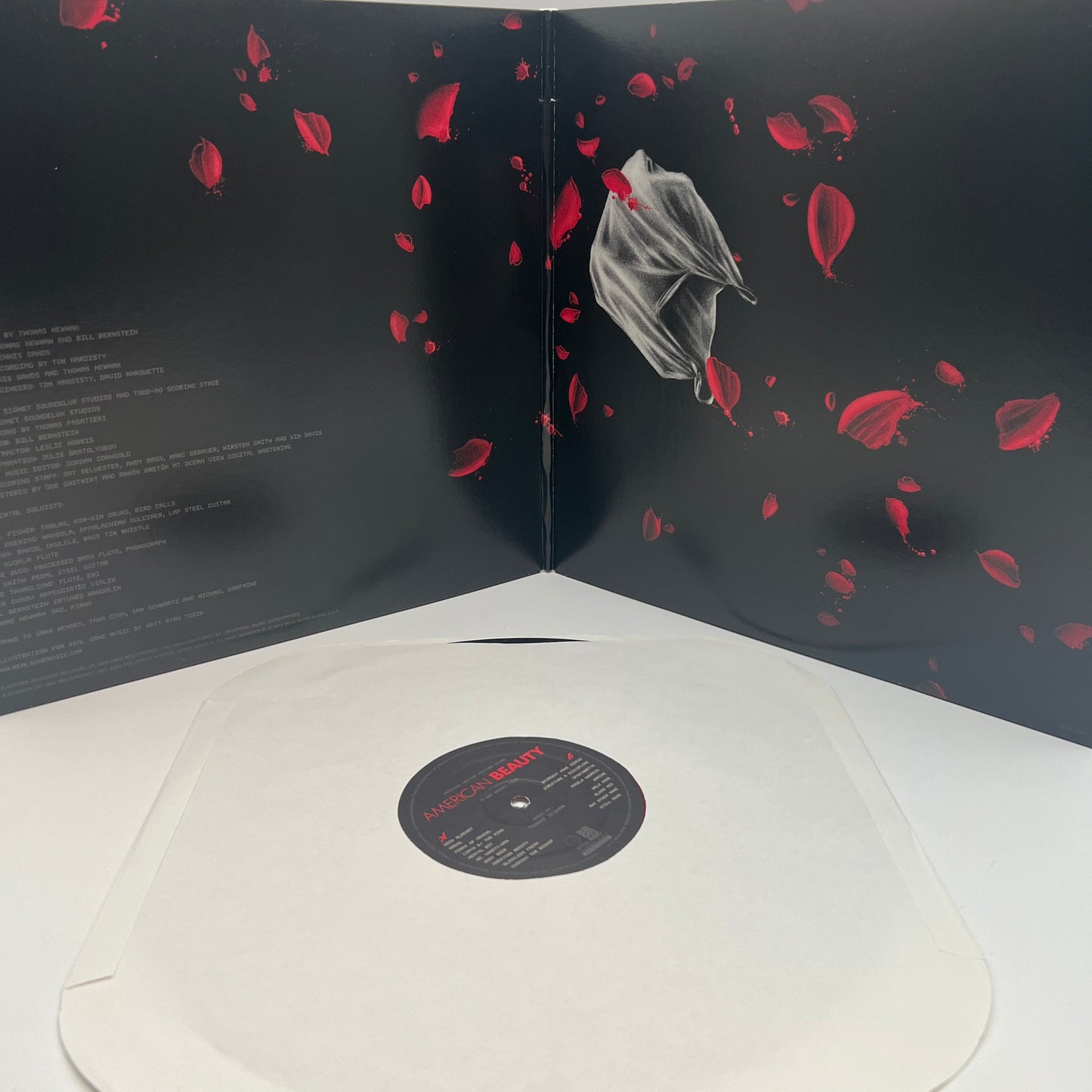 American Beauty Soundtrack Score Vinyl LP Red & Black Haze Thomas Newman