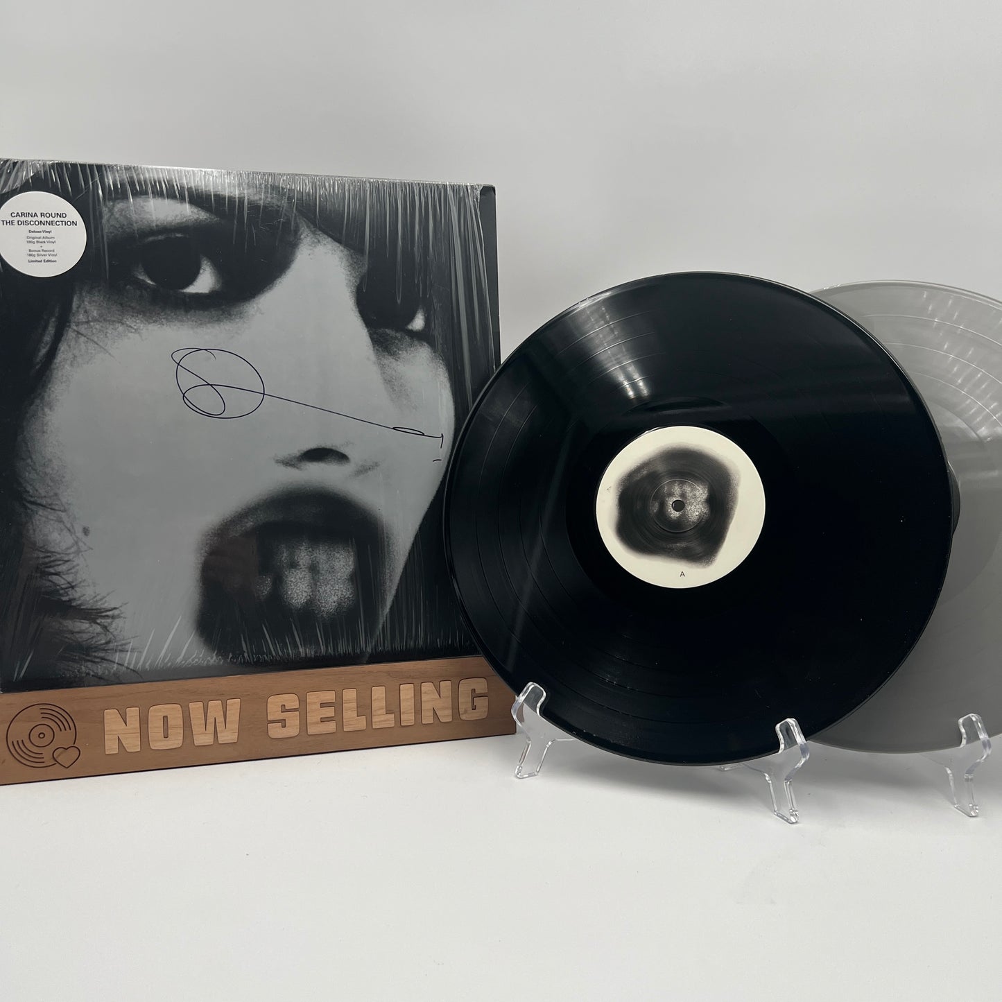 Carina Round - The Disconnection Vinyl LP Silver / Black RSD 2022 SIGNED
