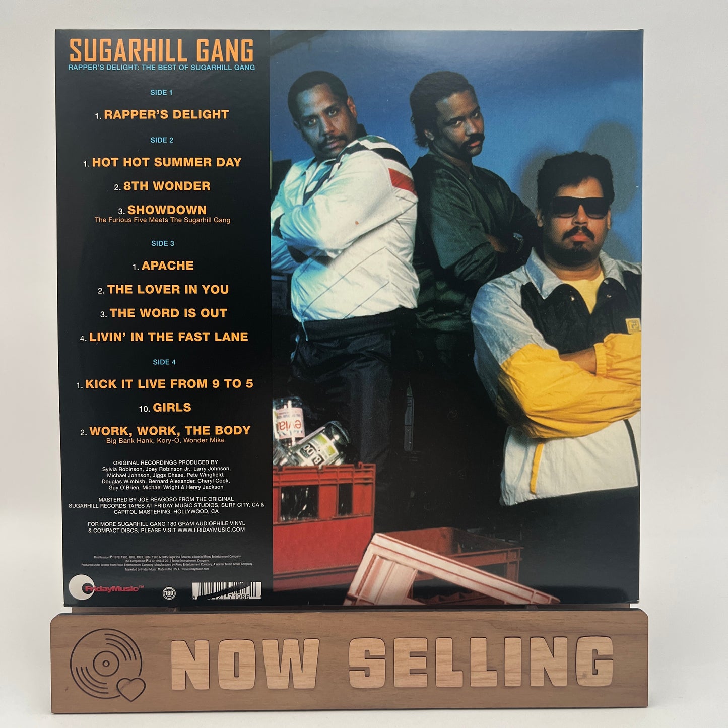 Sugarhill Gang - Rapper's Delight: The Best Of Vinyl LP Black RSD 2015