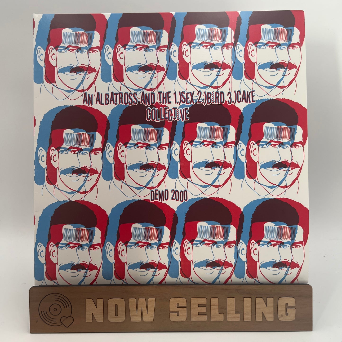 An Albatross - Demo 2000 Vinyl LP Red, White & Blue Splatter /100