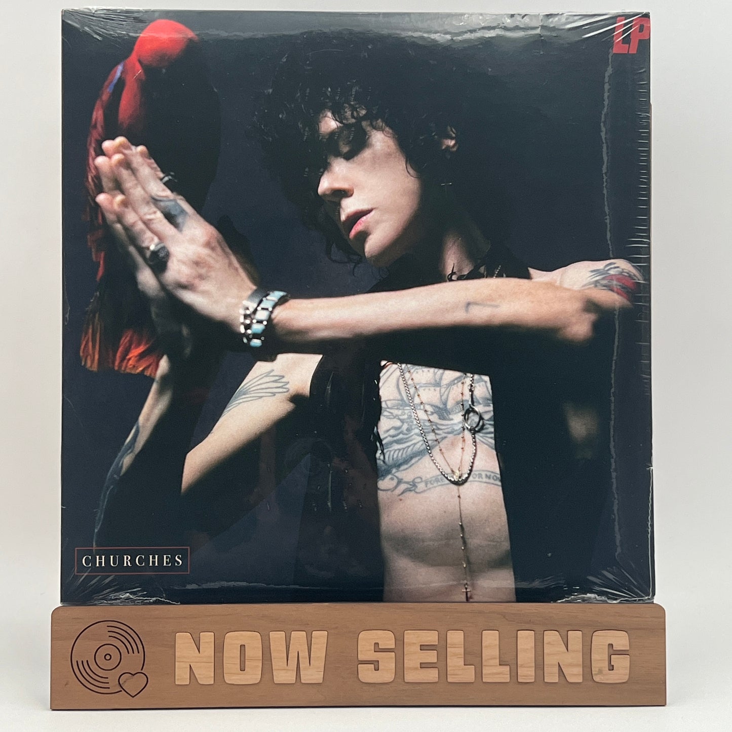 LP - Churches with Signed Print Vinyl LP SEALED Laura Pergolizzi