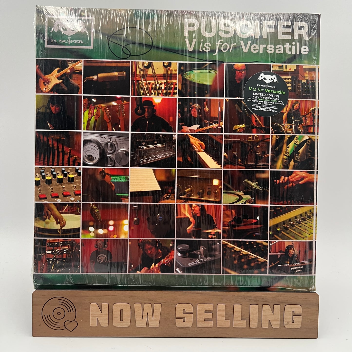 Puscifer - V is for Versatile Vinyl LP Green Translucent Signed by Carina