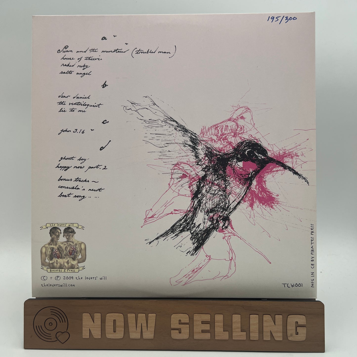 Ruby Throat - The Ventriloquist Vinyl LP Numbered