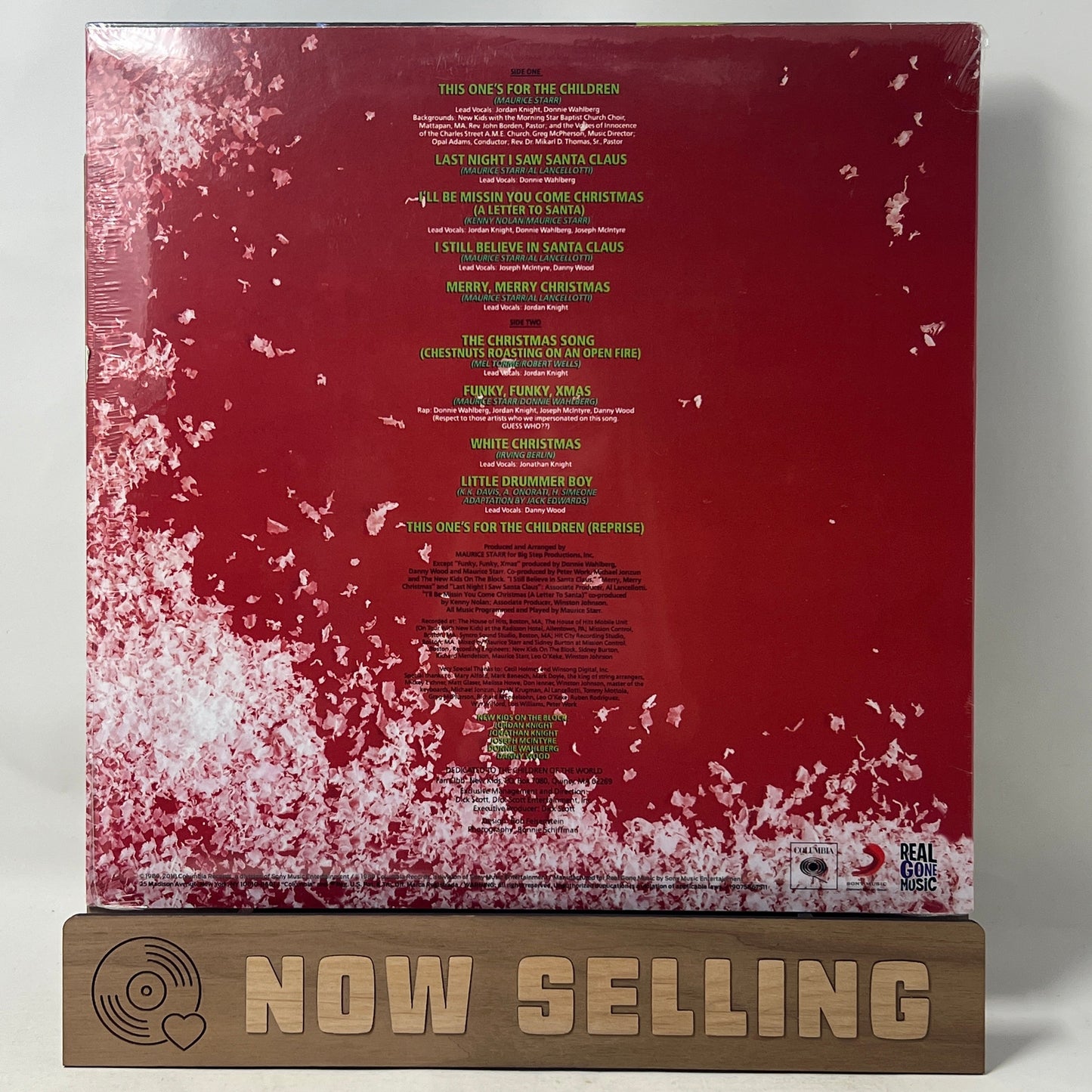 New Kids On The Block - Merry, Merry Christmas Vinyl LP Limited Edition Green SEALED