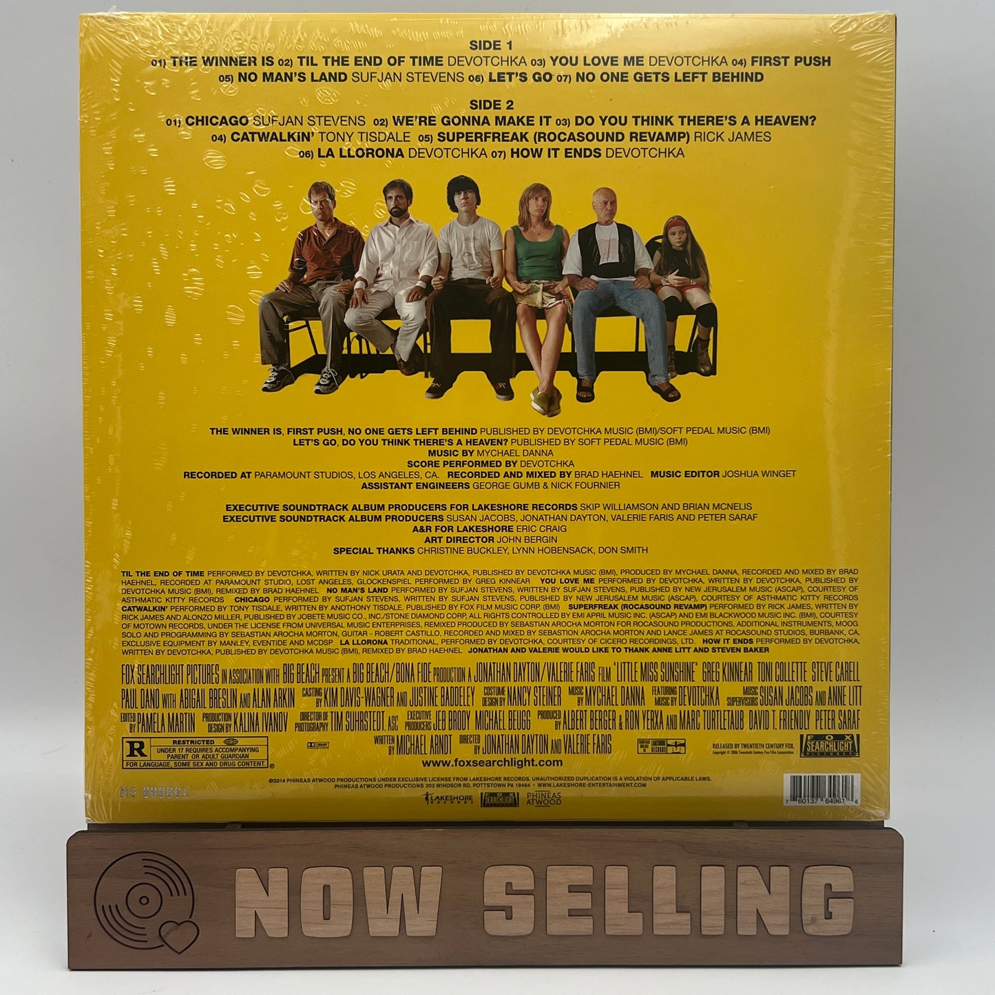 Little Miss Sunshine Soundtrack Vinyl LP SEALED RSD Clear Numbered