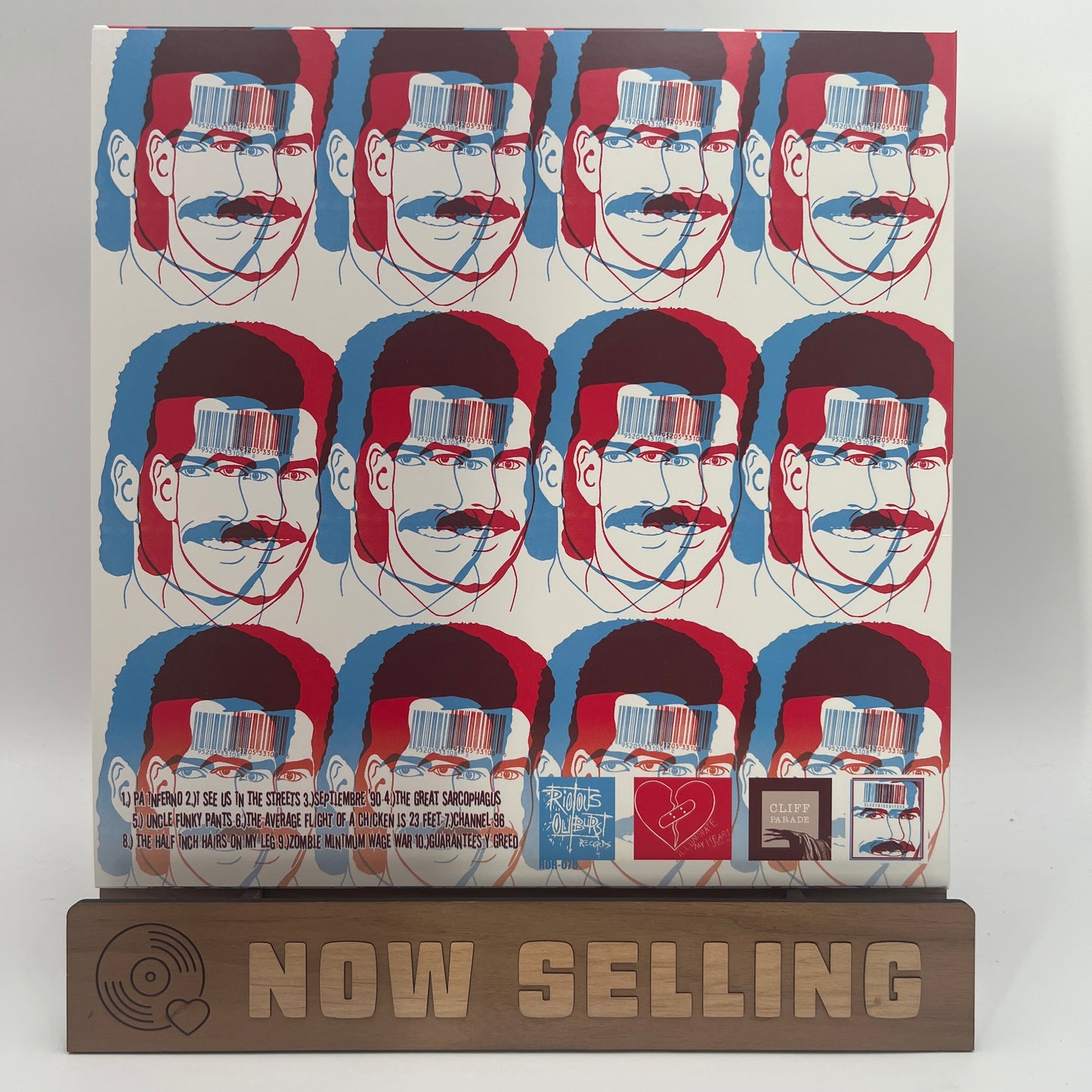 An Albatross - Demo 2000 Vinyl LP Red, White & Blue Splatter /100