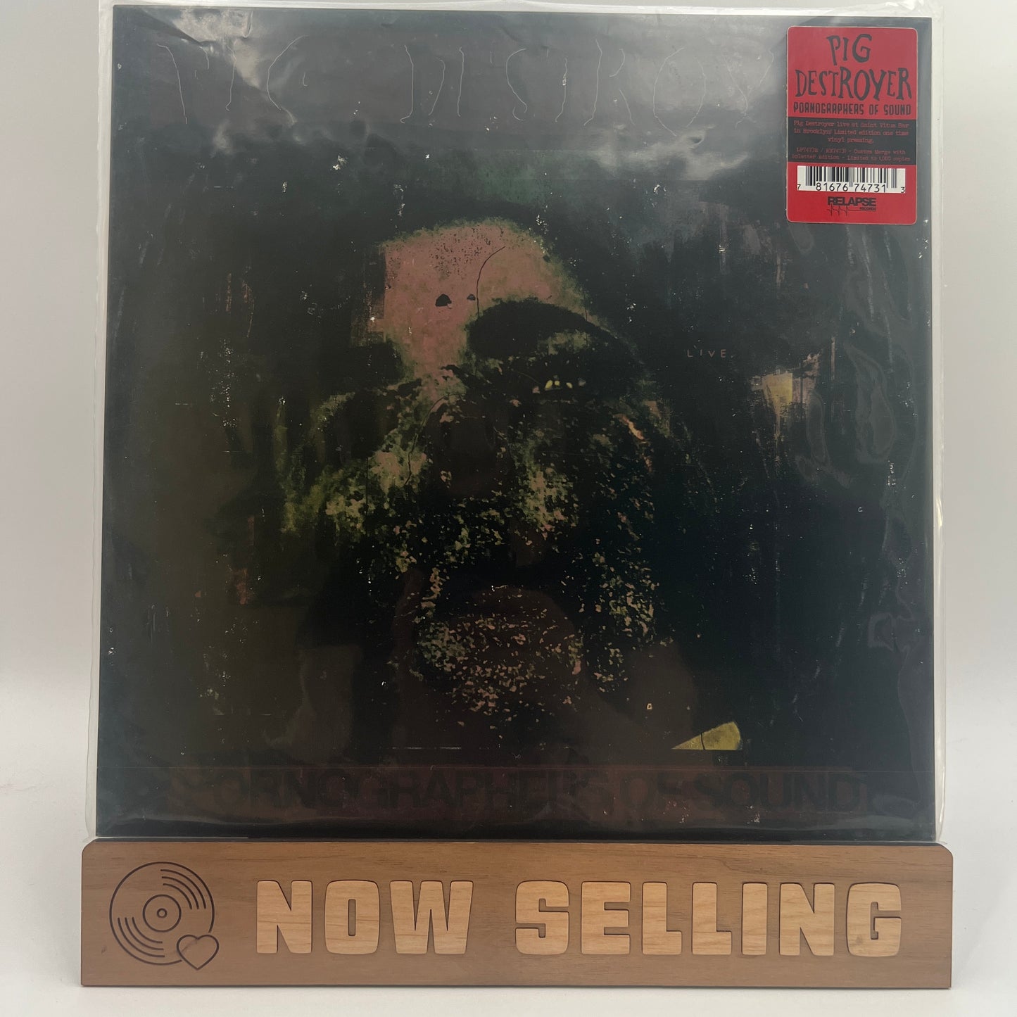 Pig Destroyer - Pornographers Of Sound (Live) Vinyl LP Splatter