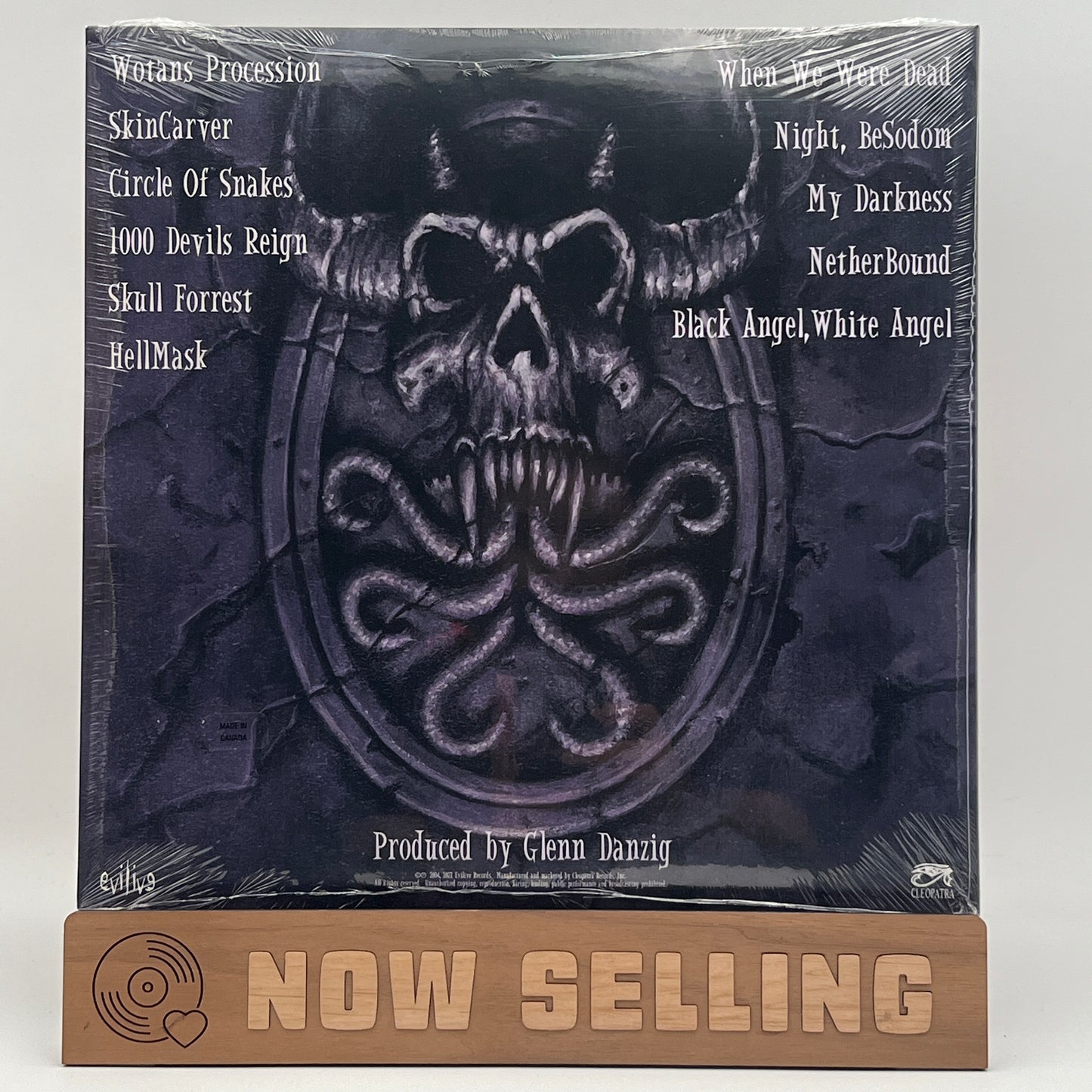 Danzig - Circle Of Snakes Vinyl LP SEALED Clear