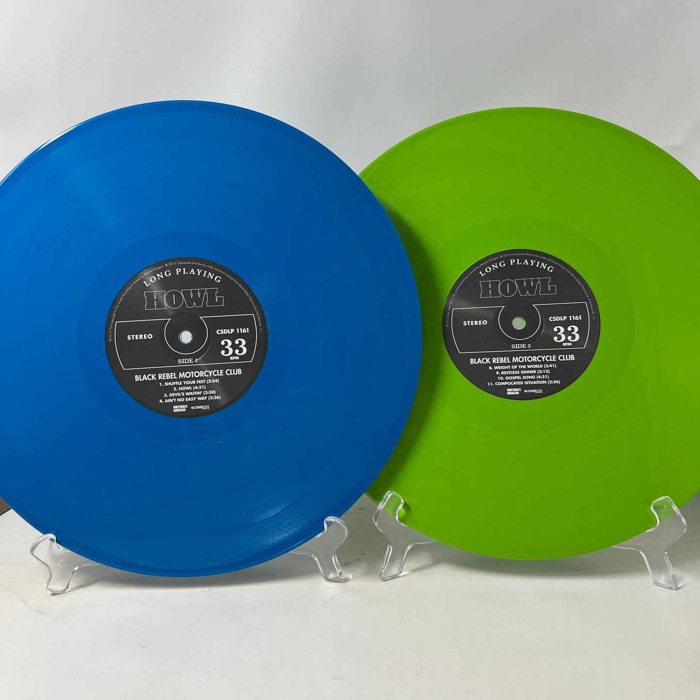Black Rebel Motorcycle Club - Howl Vinyl LP Blue and Green