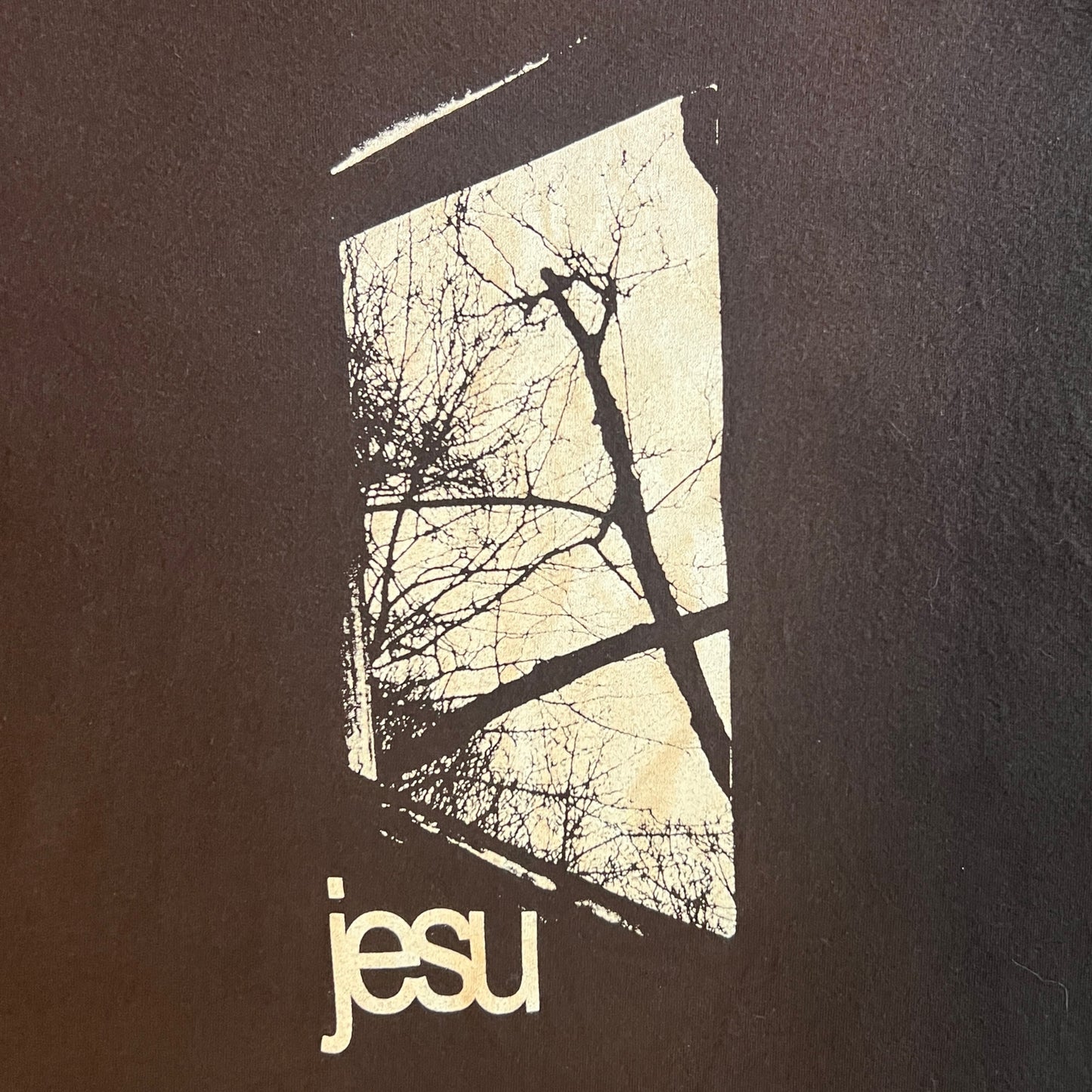 Jesu Band T-Shirt Brown Size M