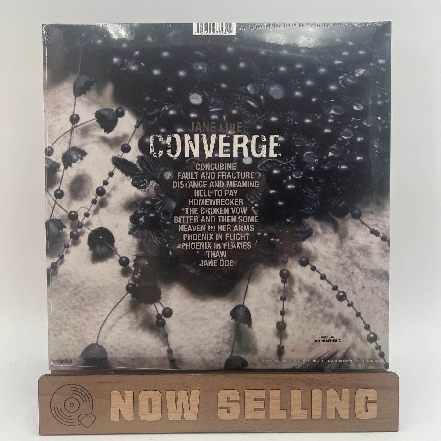 Converge - Jane Live Vinyl LP Limited Edition, White / Gold SEALED