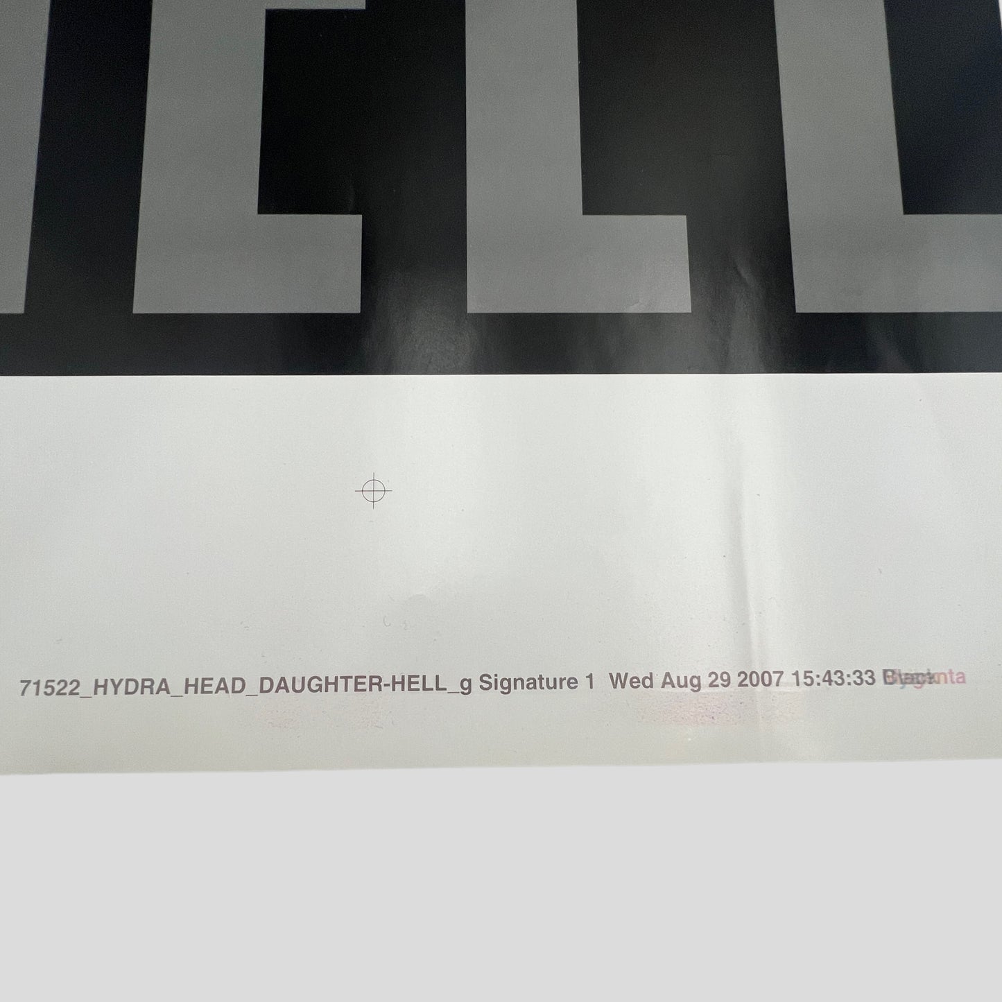 Daughters Band Hell Songs Album Artwork Test Print 20 x 28