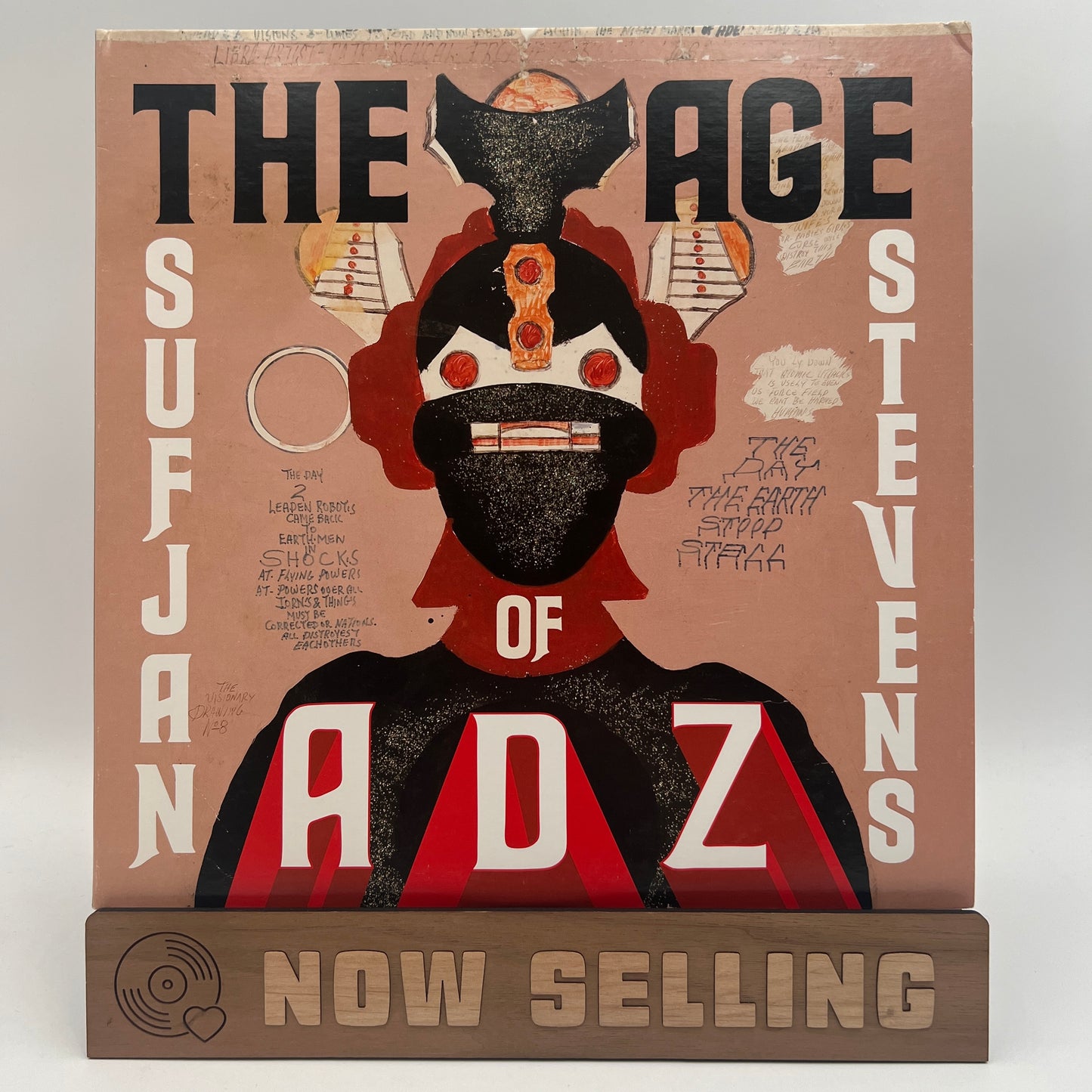 Sufjan Stevens - The Age Of Adz Vinyl LP 180 Gram Original 1st Press