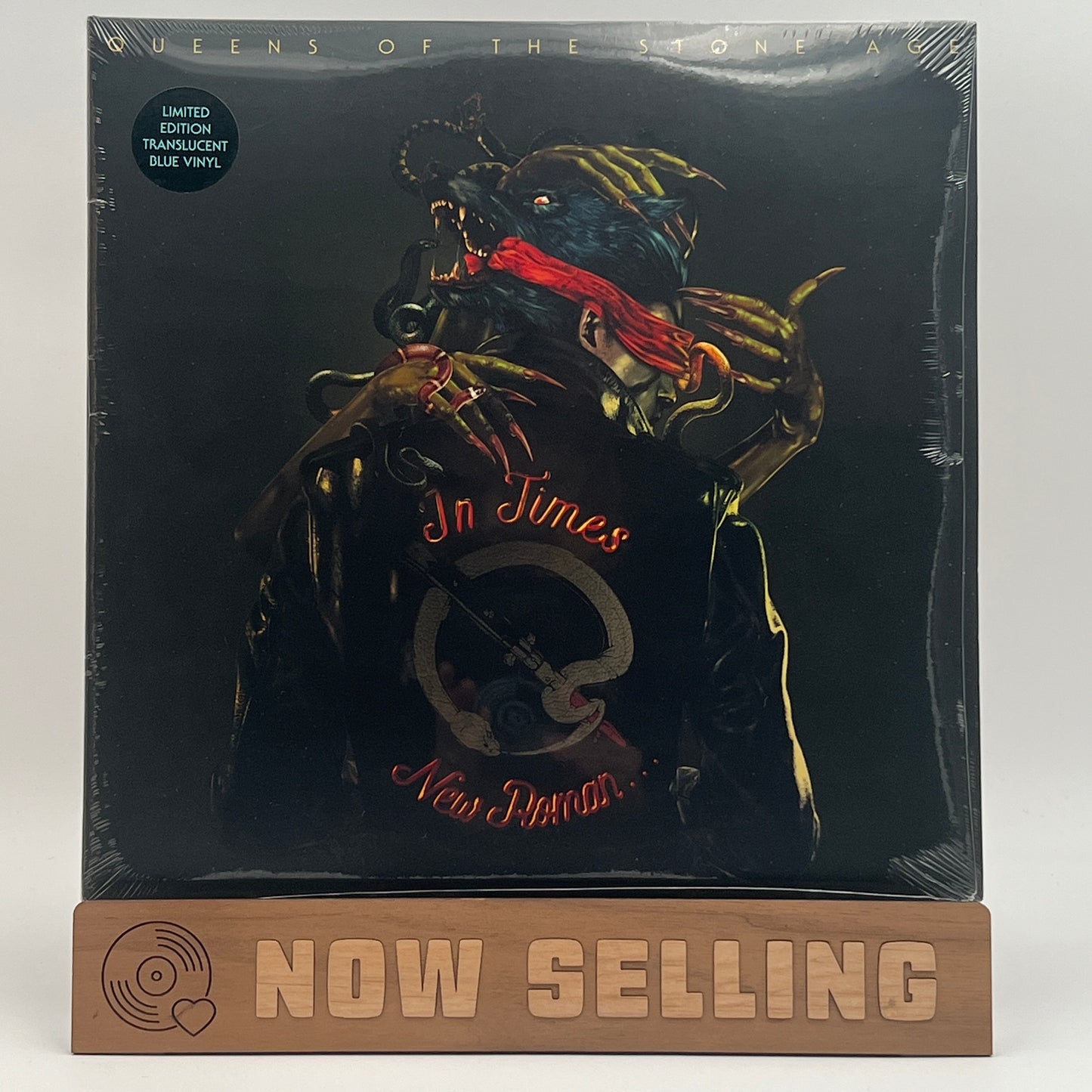 Queens of the Stone Age - In Times New Roman... Vinyl LP Translucent Blue