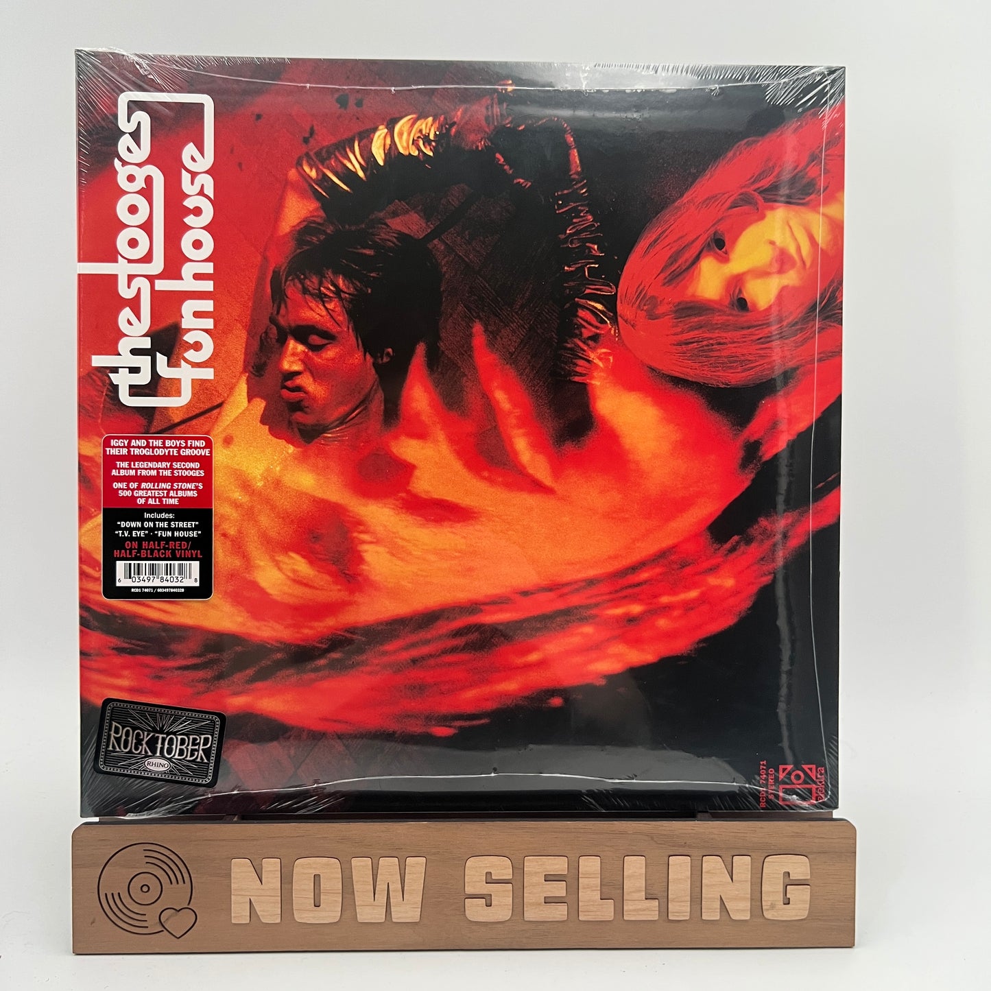 The Stooges - Fun House Vinyl LP Red / Black Split SEALED