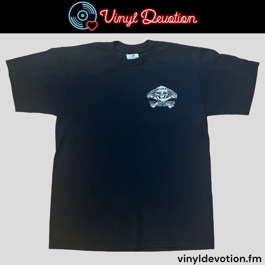 Scissorfight UK Europe Tour 2002 Shirt Size Medium