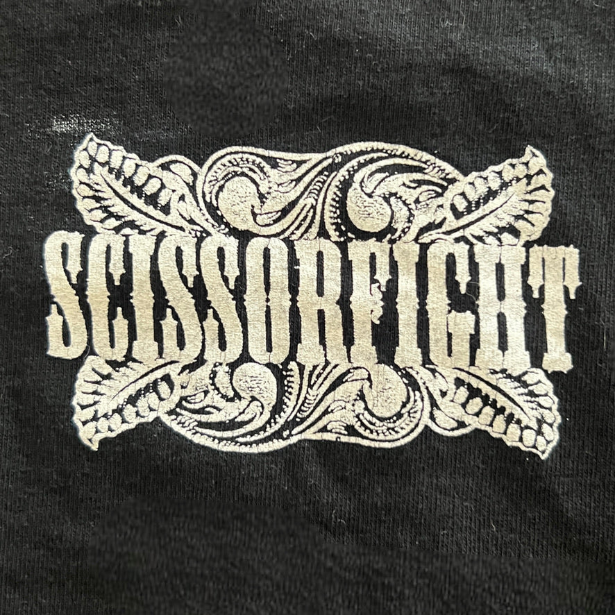Scissorfight Jaggernaut Black Shirt Size Medium