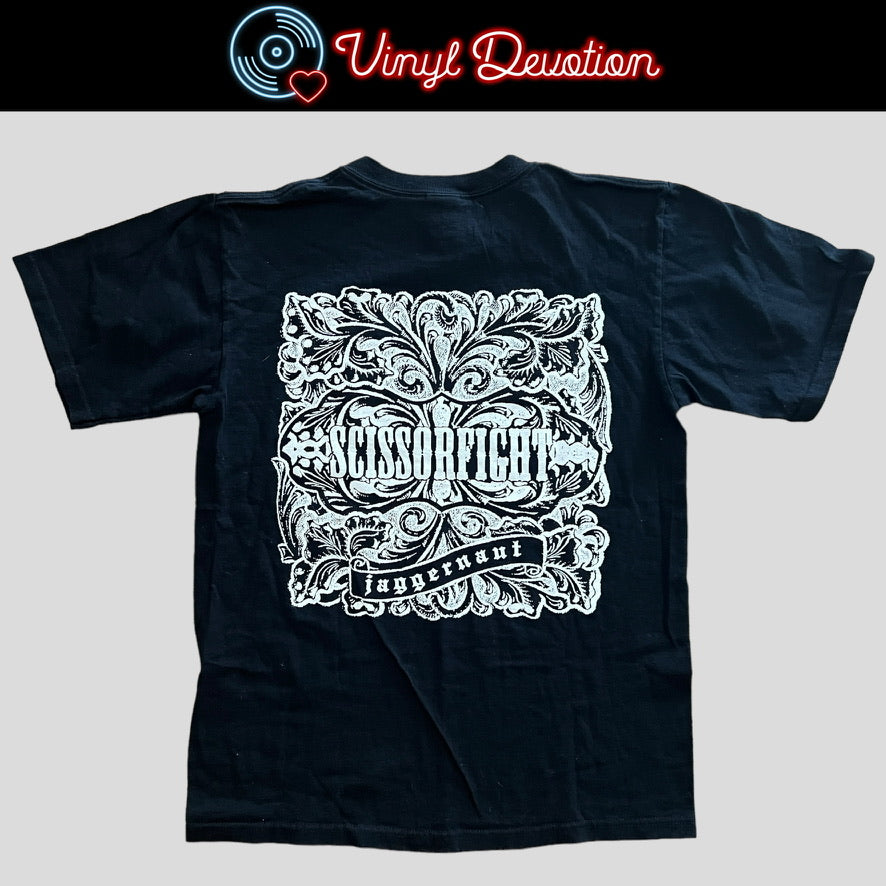 Scissorfight Jaggernaut Black Shirt Size Medium