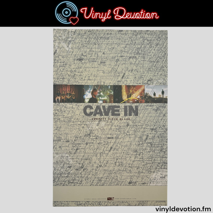 Cave In - Perfect Pitch Black 11 x 17 Band Promo Poster