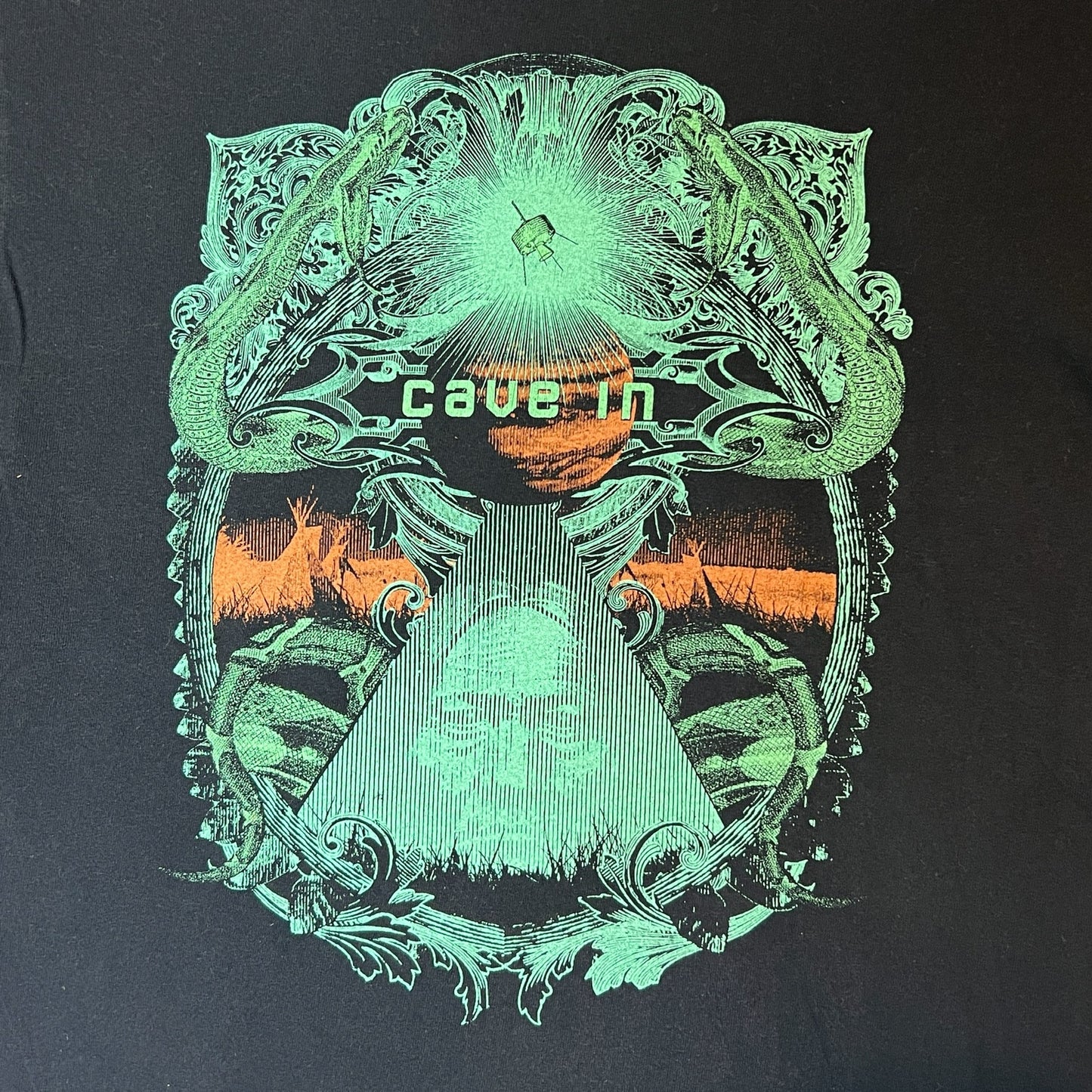 Cave In - Jupiter Vintage 2000s T-Shirt Size L Hydra Head