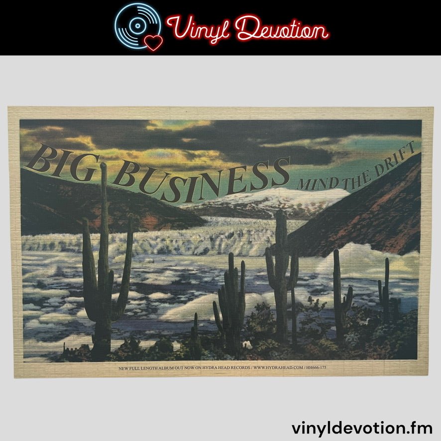 Big Business - Mind The Drift 11 x 17 Band Promo Poster