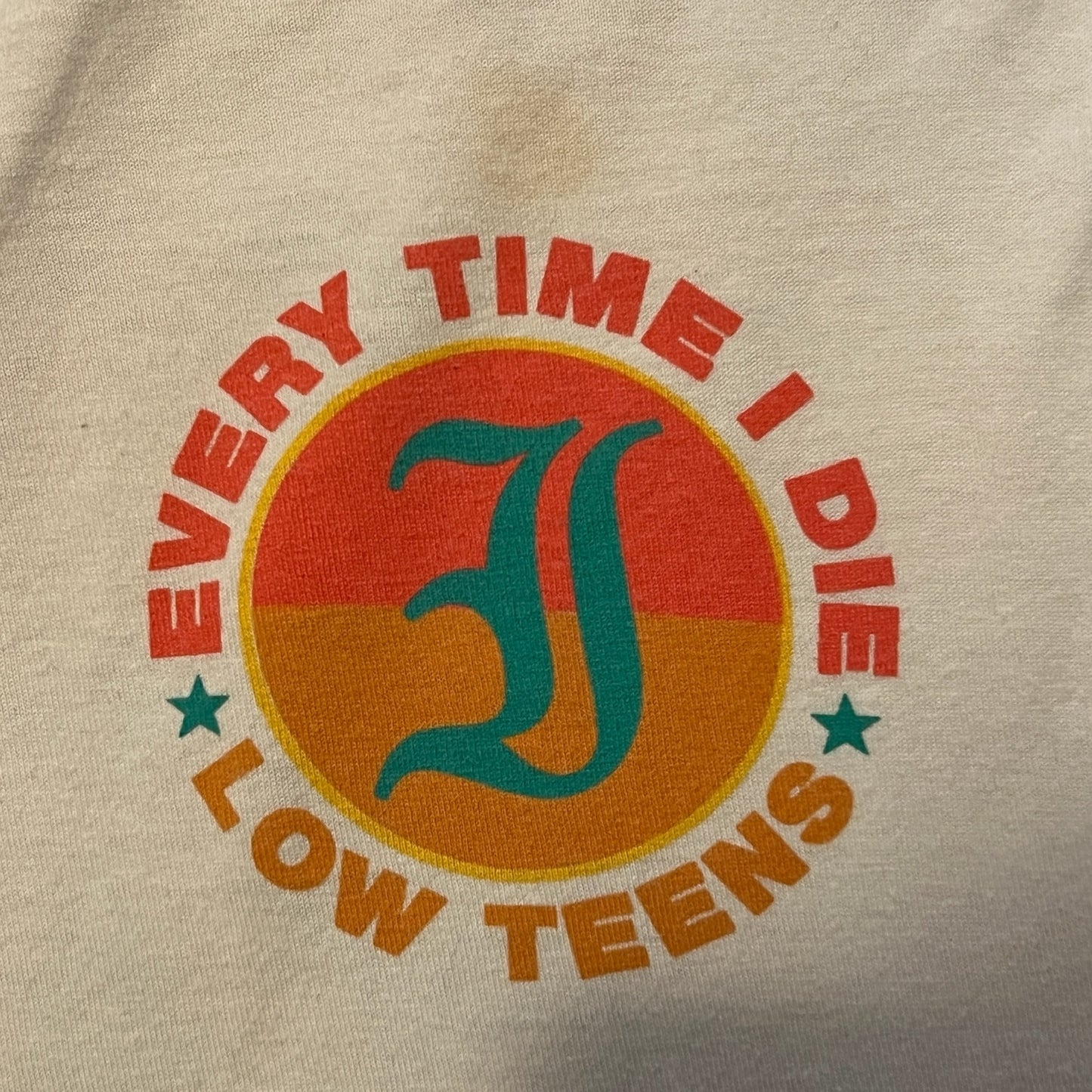 Every Time I Die - Low Teens Long Sleeve T-Shirt Size S