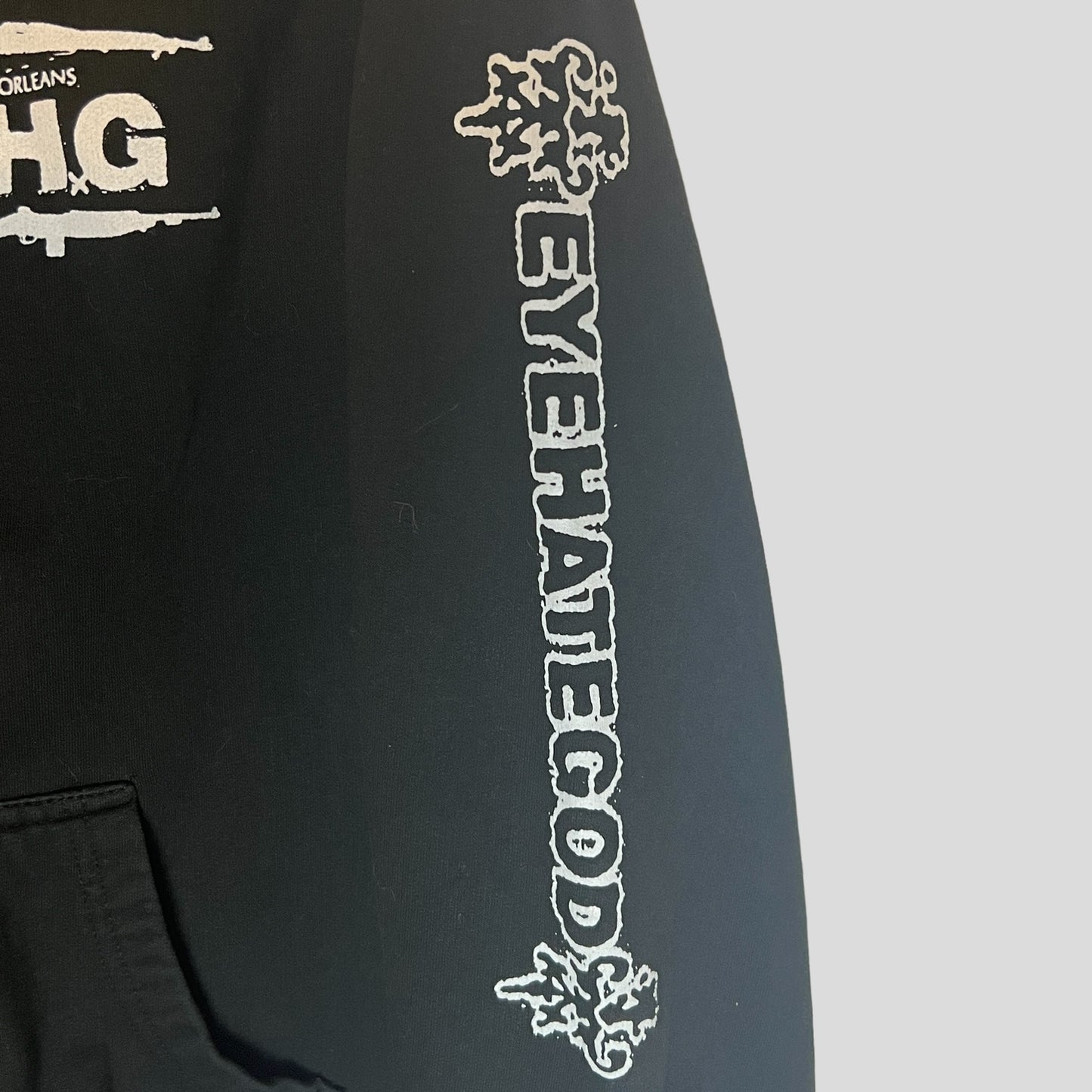 EyeHateGod Zip Up Hoodie Size M