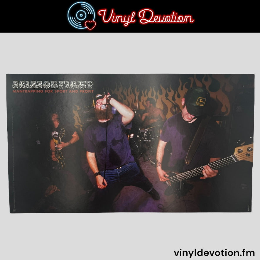 Scissorfight - Mantrapping For Sport And Profit 11 x 17 Band Promo Poster