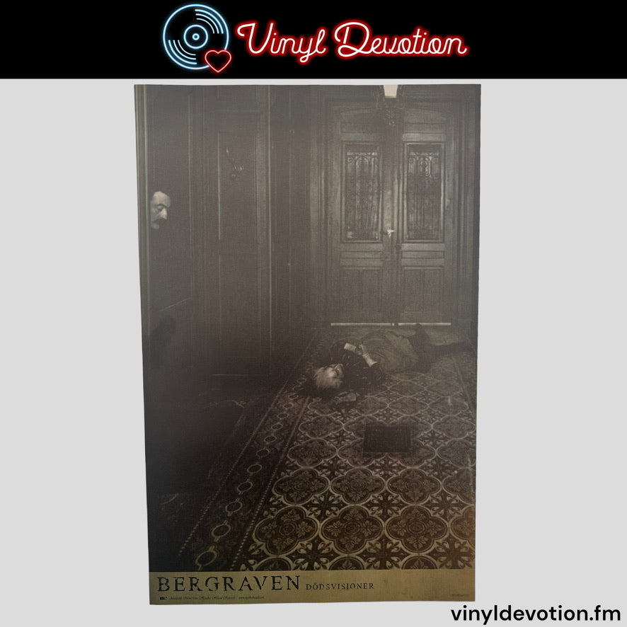 Bergraven - Dodsvisioner 11 x 17 Band Promo Poster