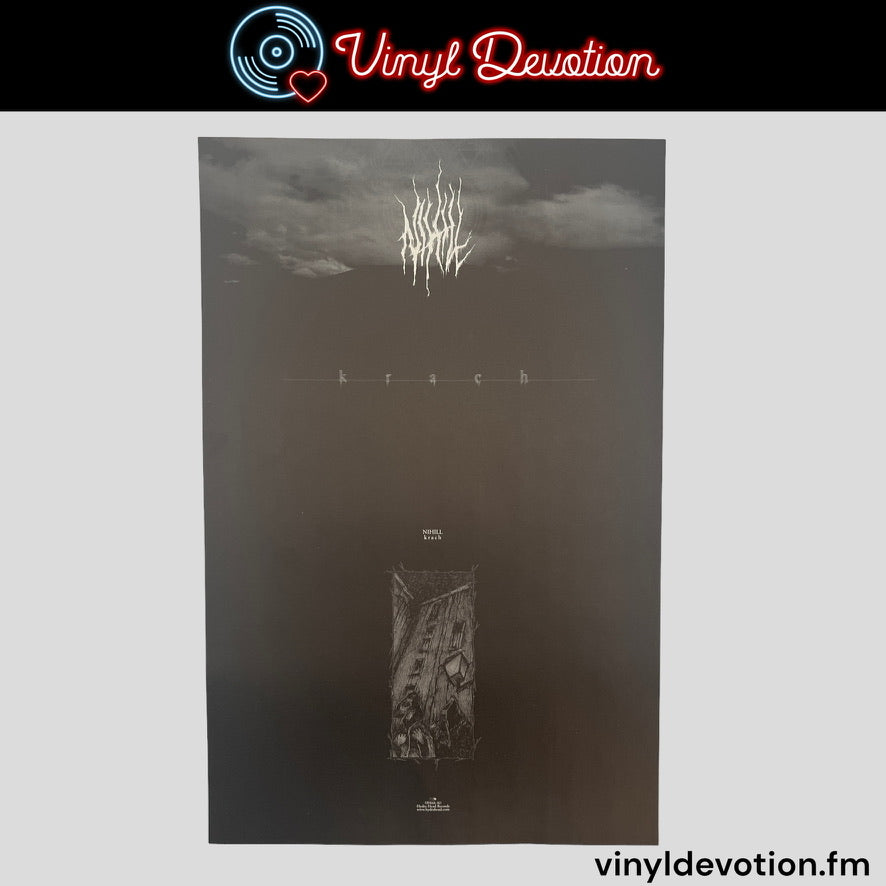 Nihill - Grond / Krach Double Sided 11 x 17 Band Promo Poster