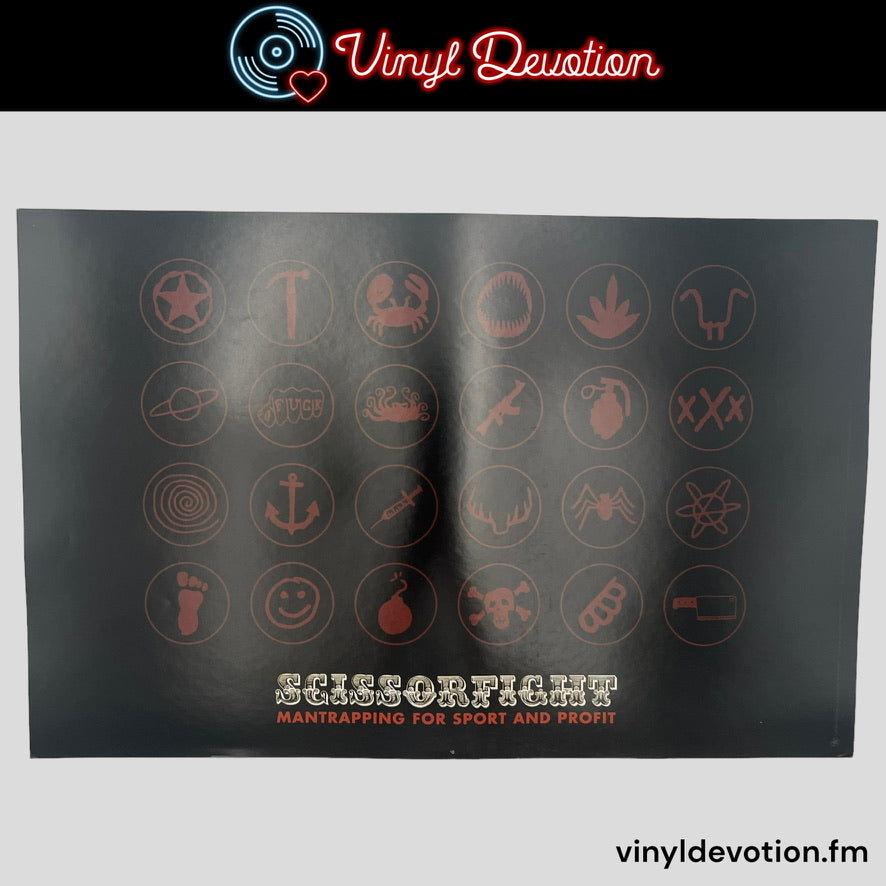 Scissorfight - Mantrapping For Sport And Profit 11 x 17 Band Promo Poster