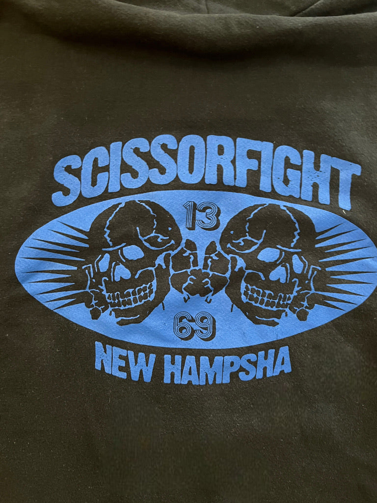 Scissorfight New Hampsha Pullover Hoodie Black Size Large
