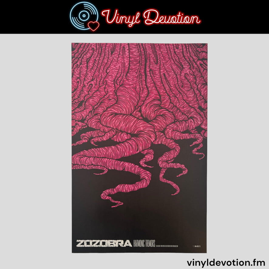 Zozobra - Harmonic Tremors 11 x 17 Band Promo Poster