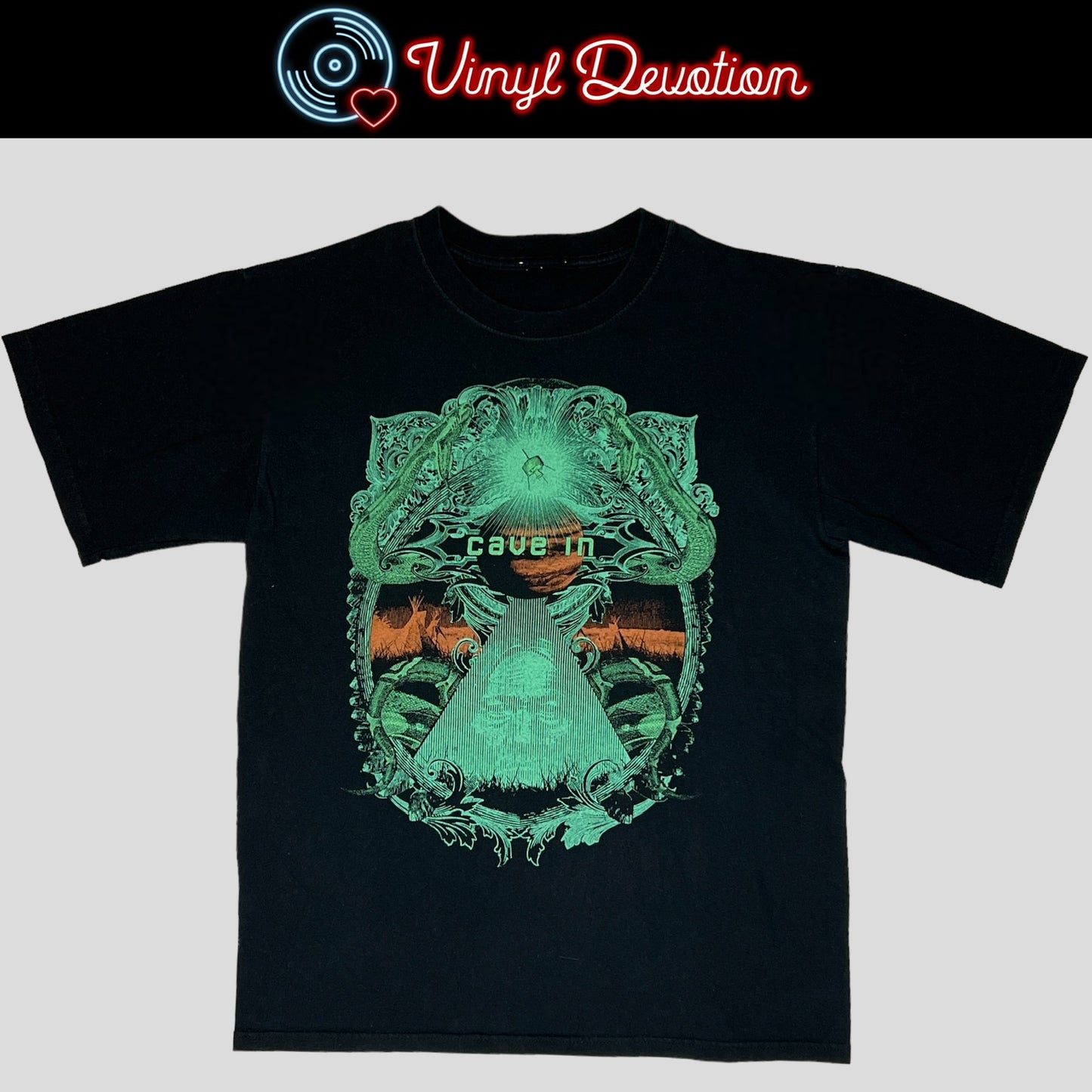 Cave In - Jupiter Vintage 2000s T-Shirt Size L Hydra Head