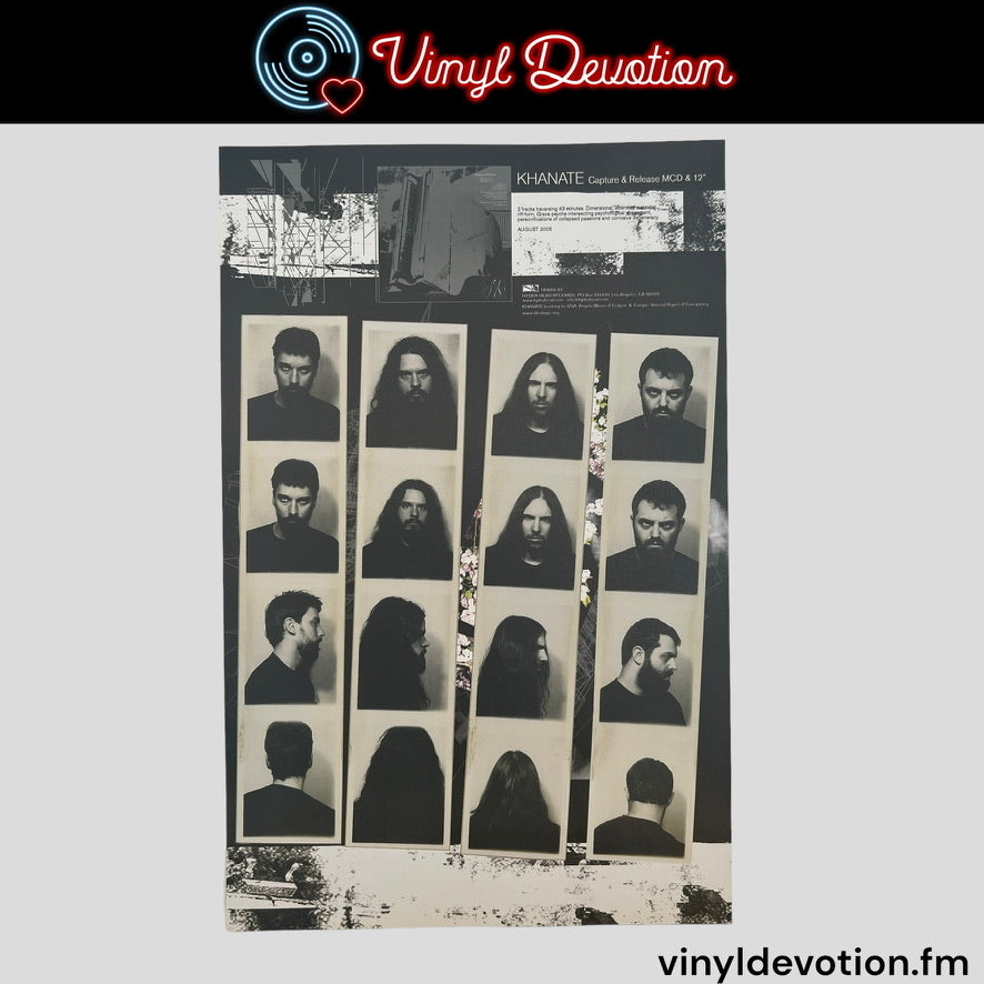 Khanate - Capture and Release 11 x 17 Band Promo Poster