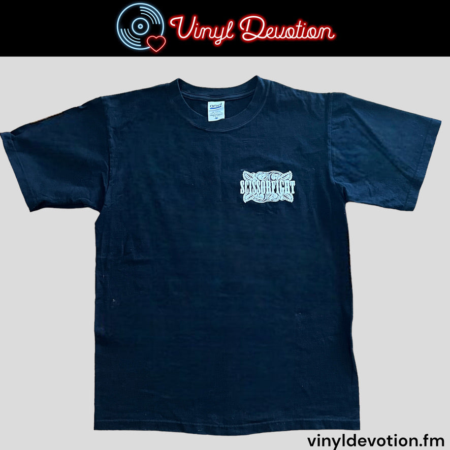 Scissorfight Jaggernaut Black Shirt Size Medium