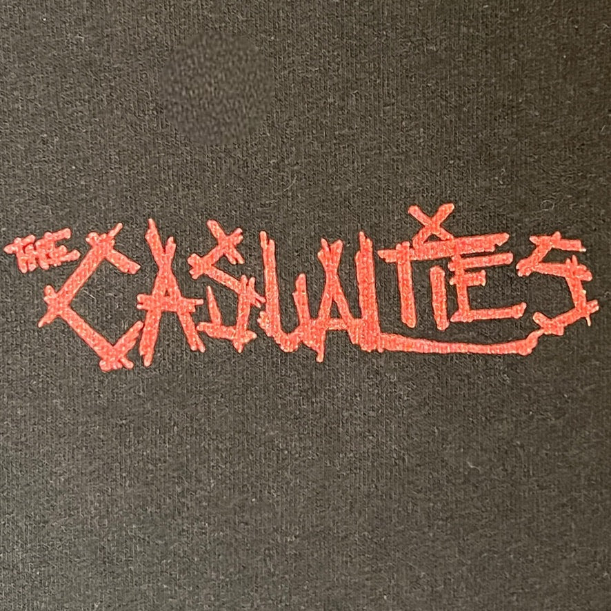 The Casualties Army Zip Up Hoodie Size XL